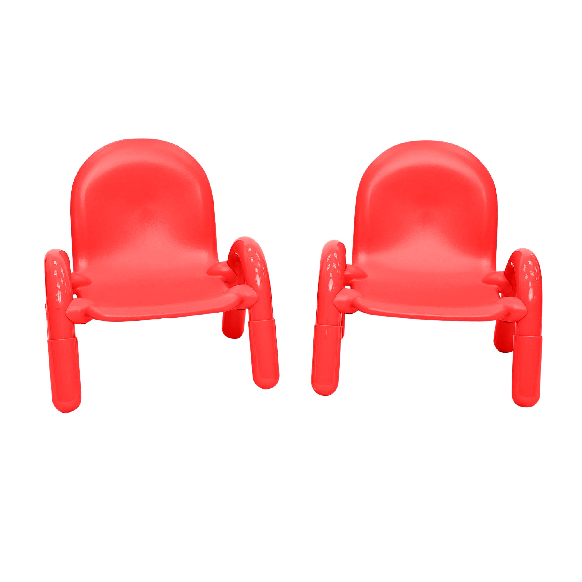 Baseline 9" Child Chair - Set of 2 - Candy Apple Red