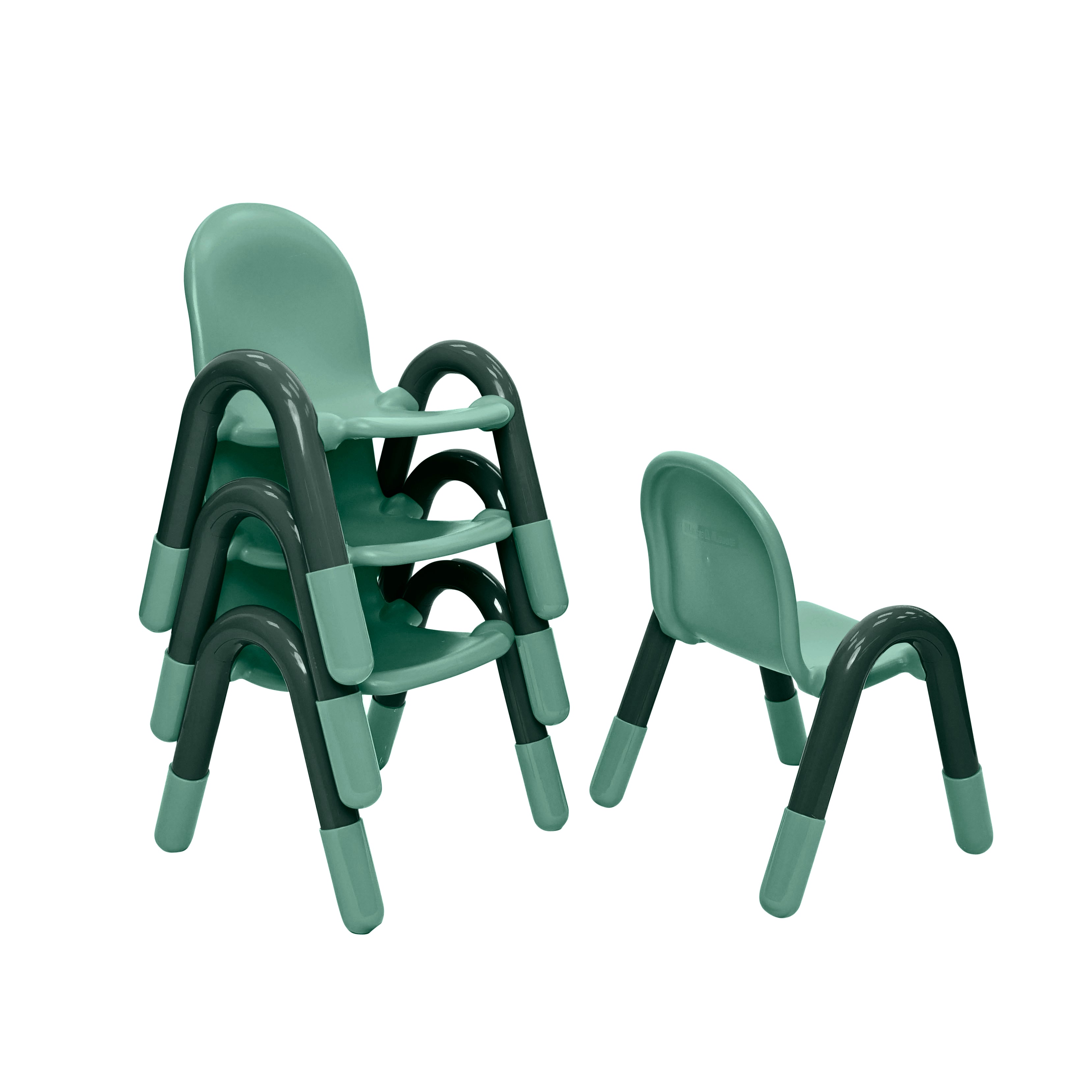 Baseline 11" Child Chair - Set of 4 - Teal Green