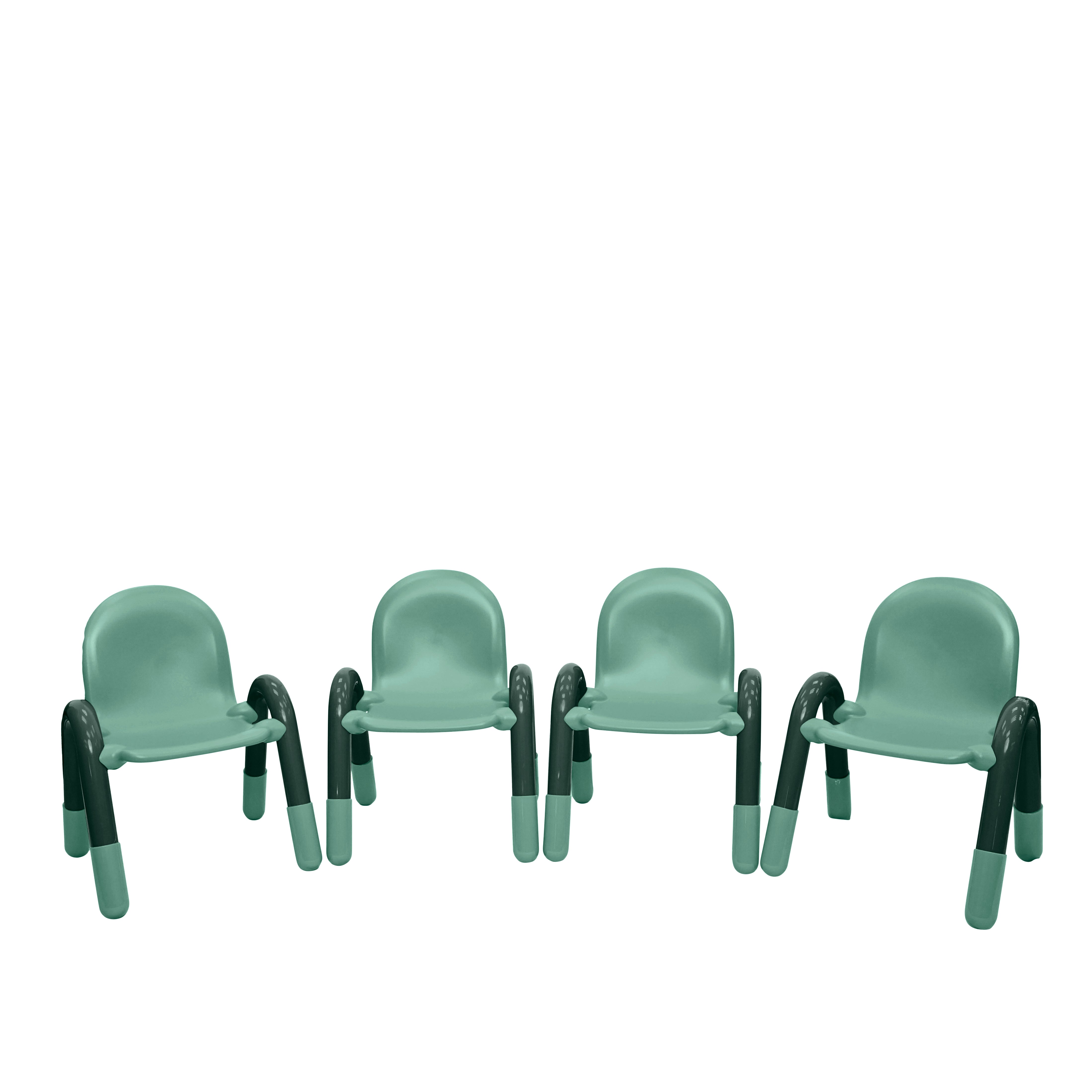 Baseline 11" Child Chair - Set of 4 - Teal Green