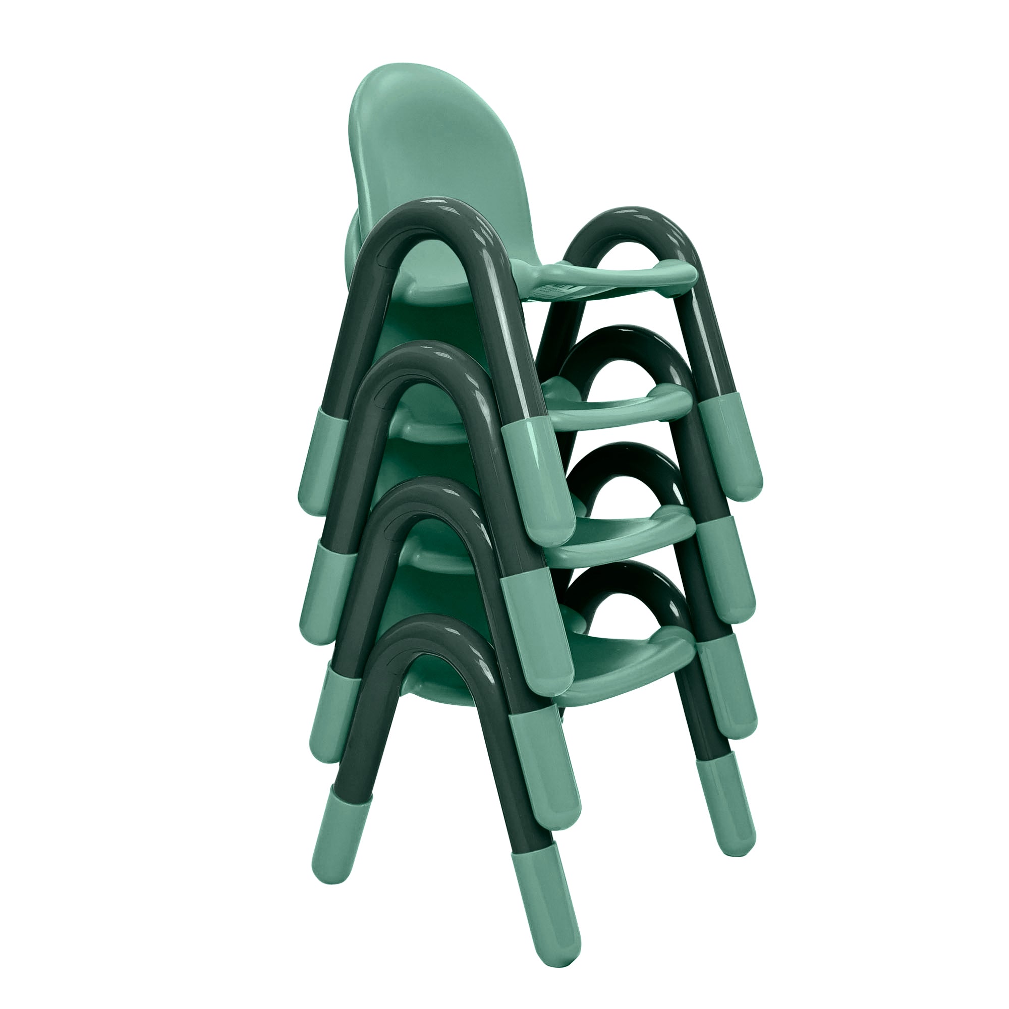 Baseline 11" Child Chair - Set of 4 - Teal Green