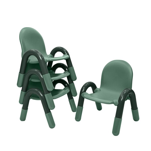 Baseline 11" Child Chair - Set of 4 - Teal Green
