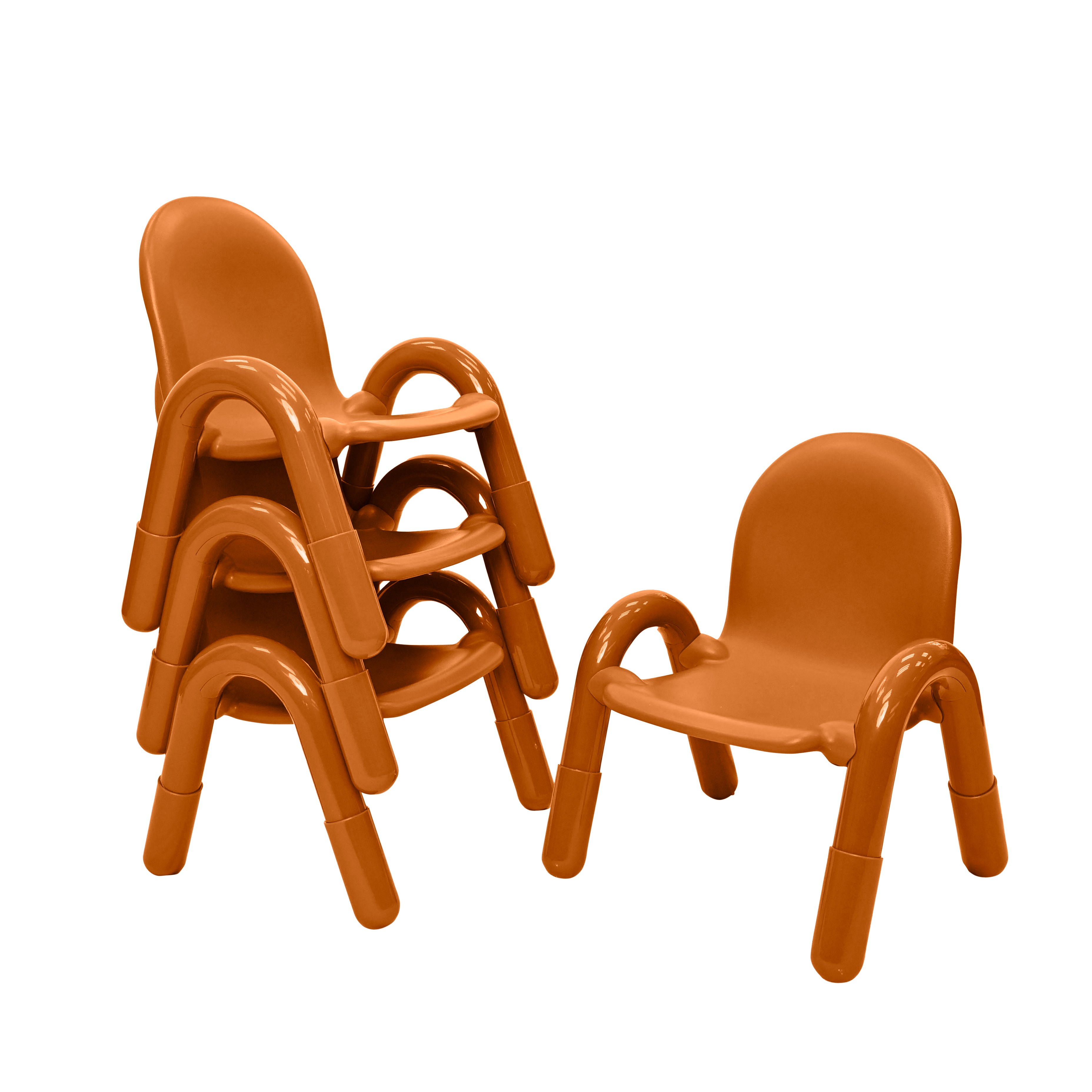 Baseline 11" Child Chair - Set of 4 - Natural Wood