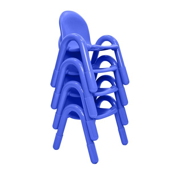 Baseline 11" Child Chair - Set of 4 - Royal Blue