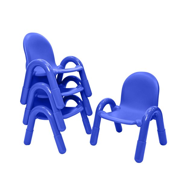 Baseline 13" Child Chair - Set of 4 - Royal Blue