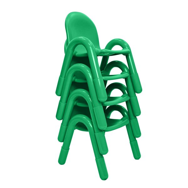 Baseline 11" Child Chair - Set of 4 - Shamrock Green