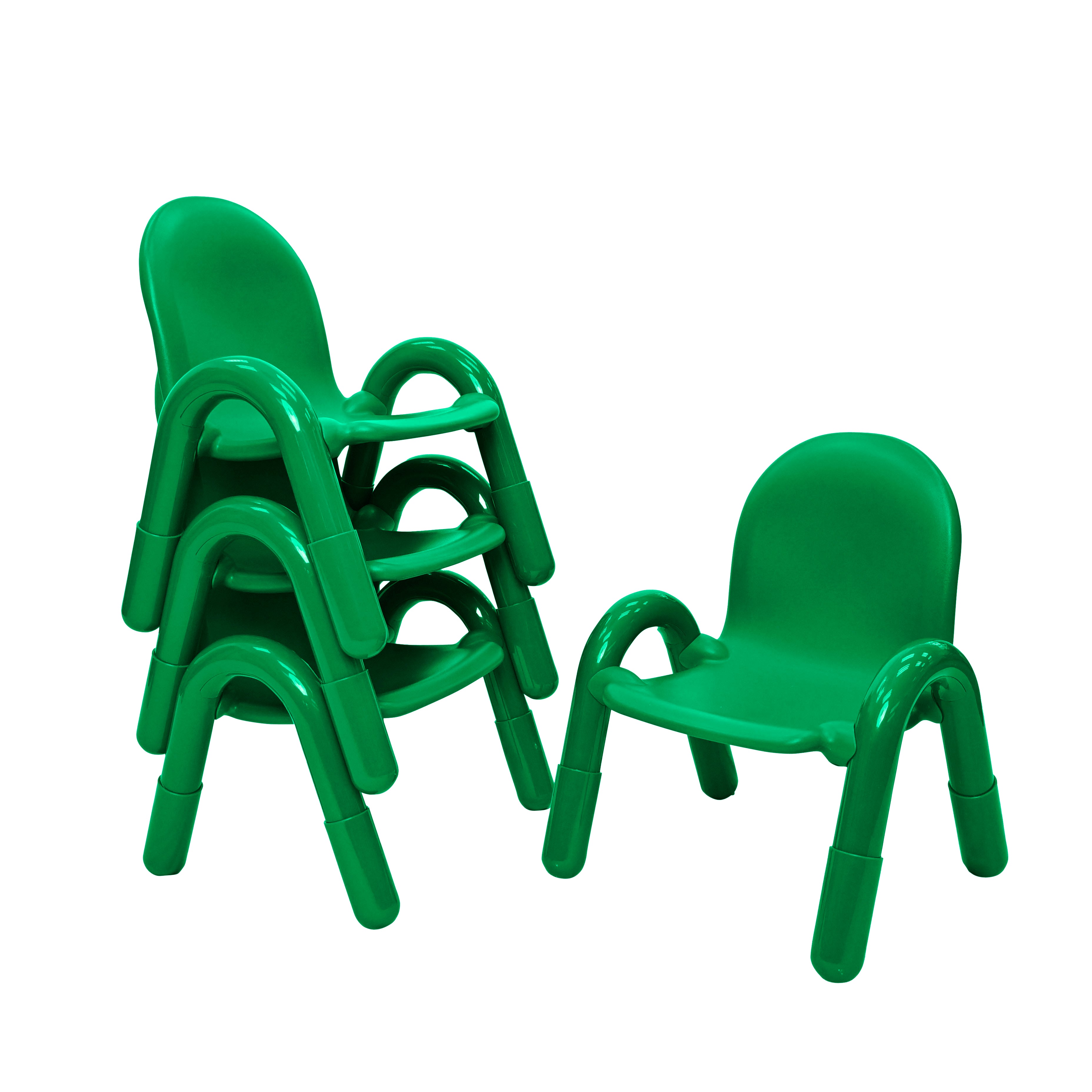 Baseline 11" Child Chair - Set of 4 - Shamrock Green