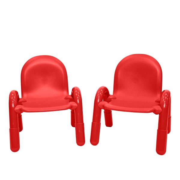 Baseline 9" Child Chair - Set of 2 - Candy Apple Red