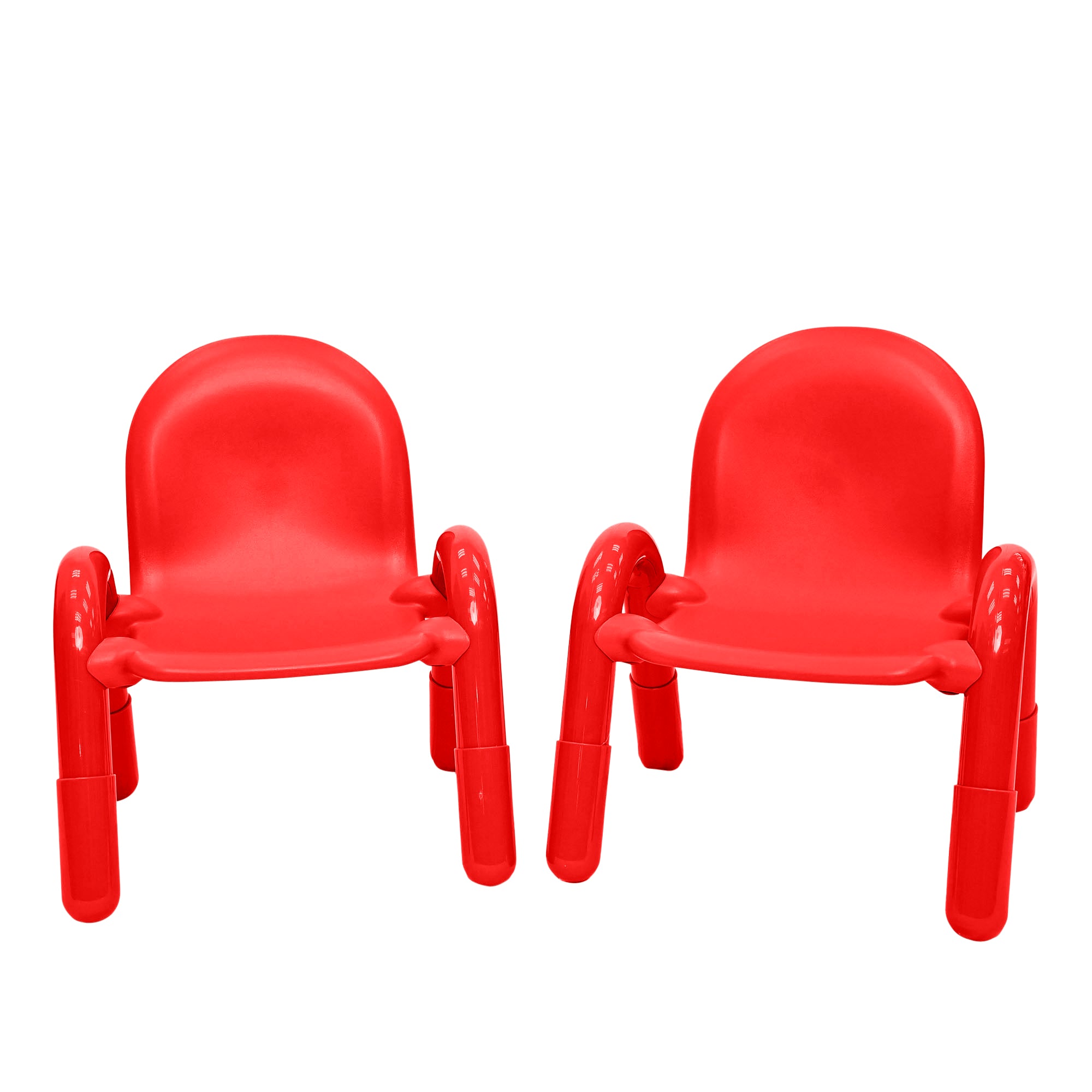 Baseline 11" Child Chair - Set of 2 - Candy Apple Red