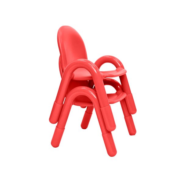 Baseline 11" Child Chair - Set of 4 - Cand Apple Red