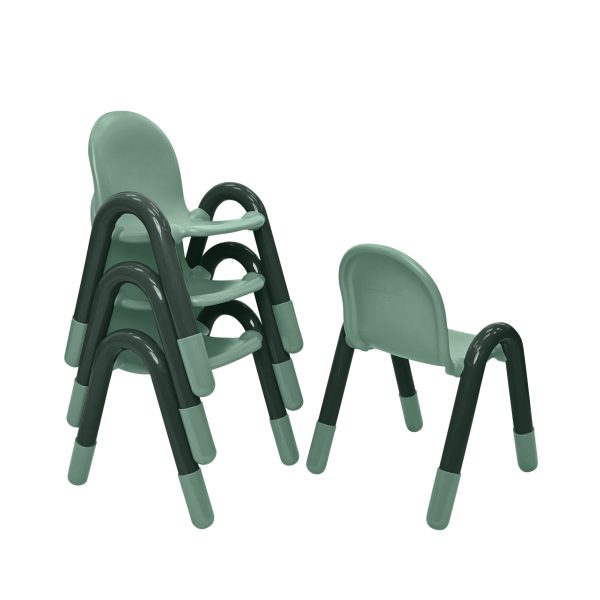Baseline 13" Child Chair - Set of 4 - Teal Green