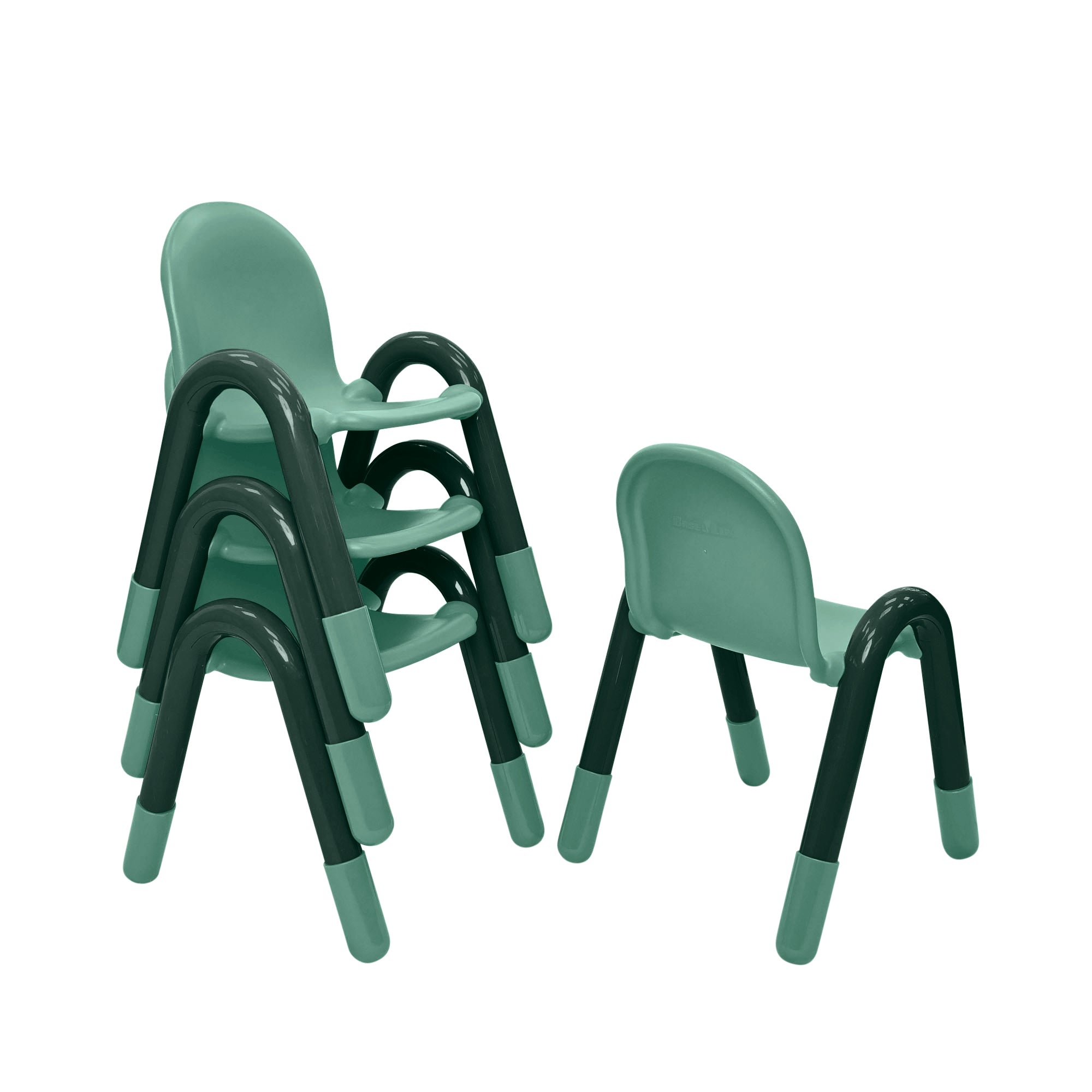 Baseline 13" Child Chair - Set of 4 - Teal Green