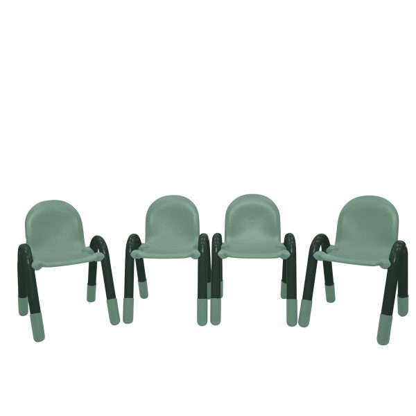 Baseline 13" Child Chair - Set of 4 - Teal Green