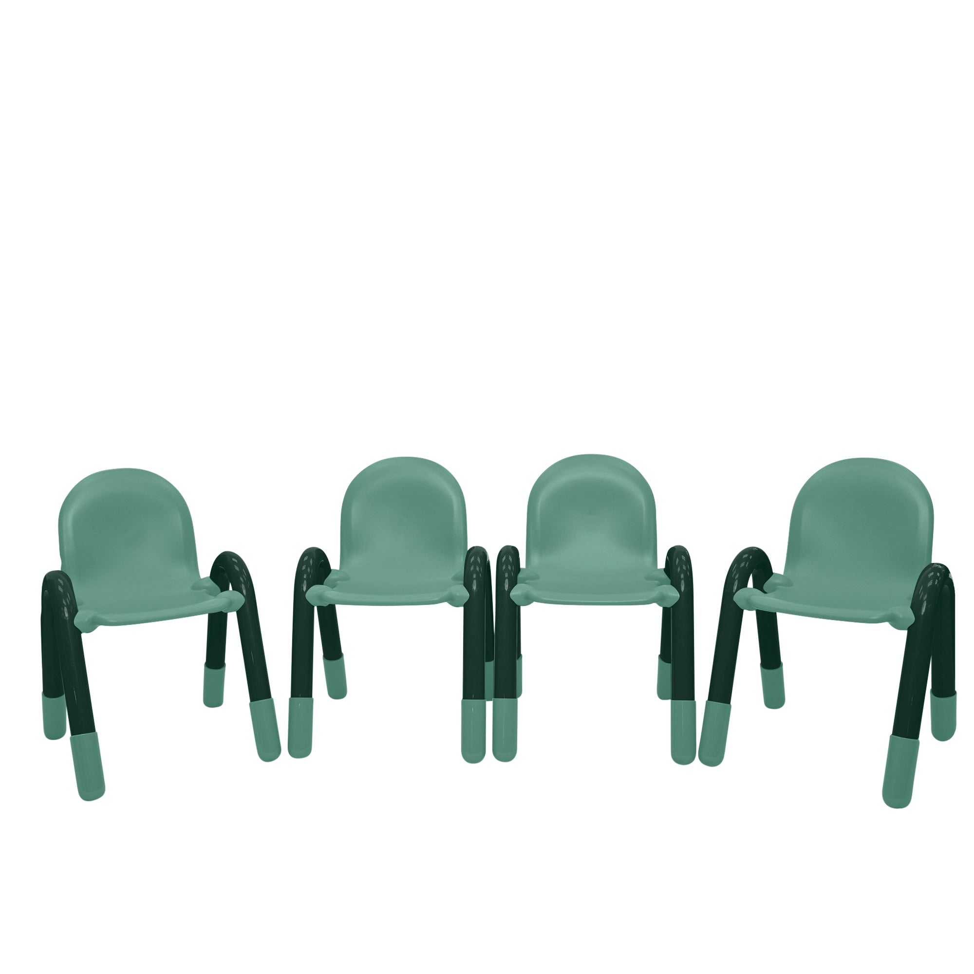 Baseline 13" Child Chair - Set of 4 - Teal Green