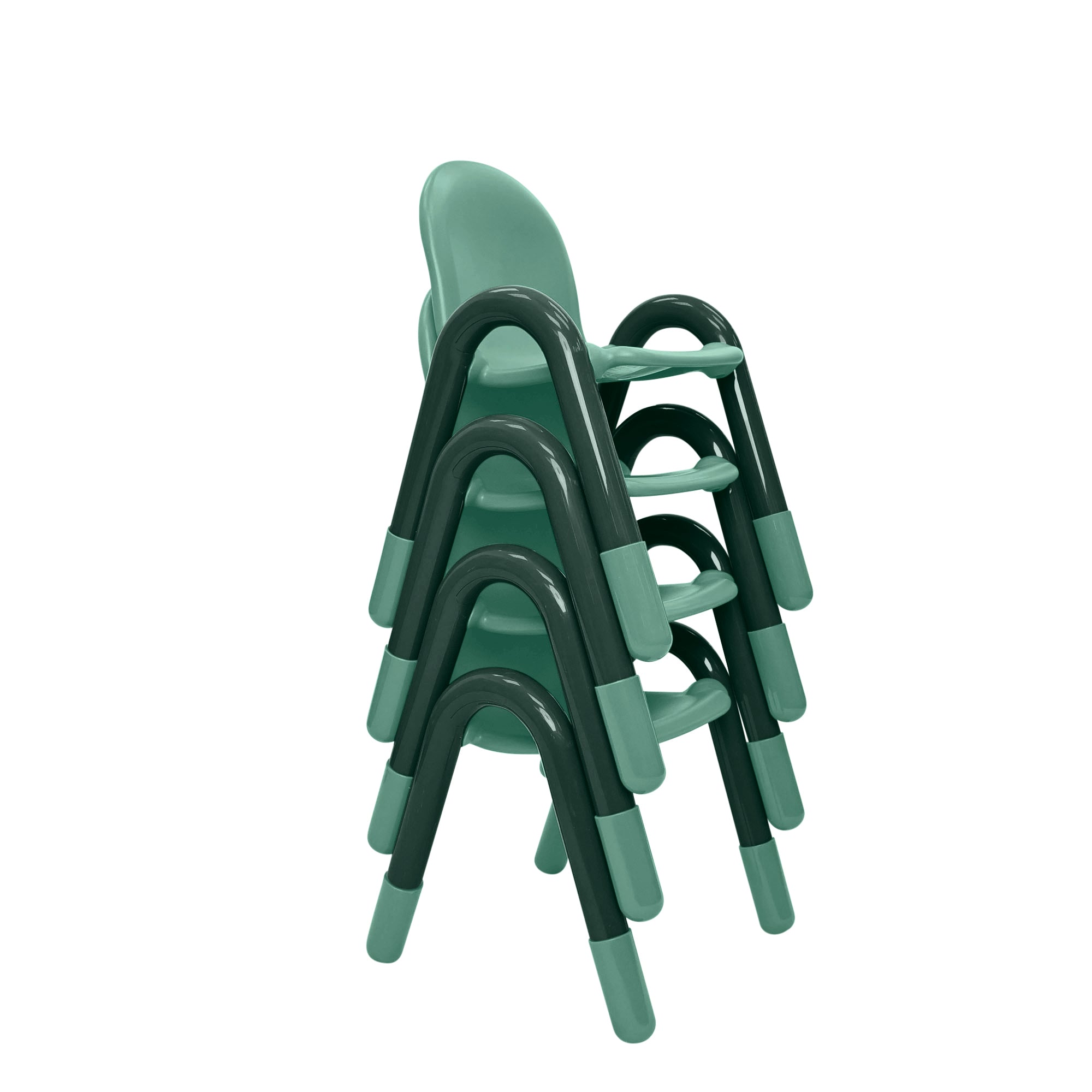 Baseline 13" Child Chair - Set of 4 - Teal Green