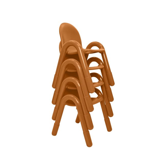 BaseLine® Child Chair - Natural Wood - 13"H - Set of 4
