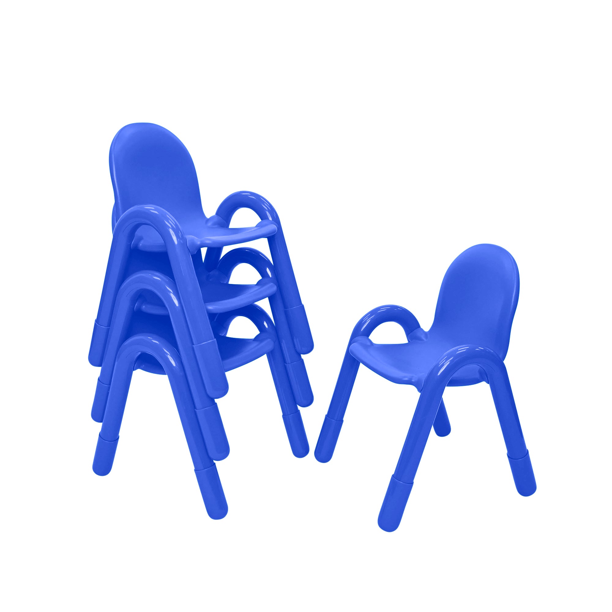 Baseline 13" Child Chair - Set of 4 - Royal Blue