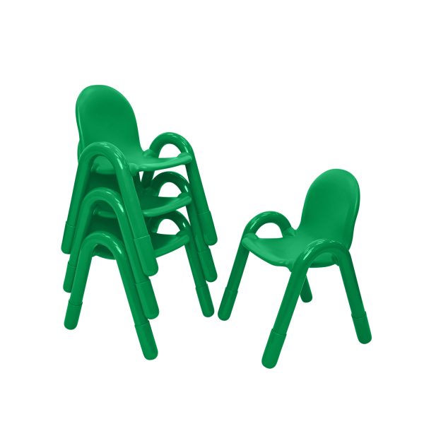 Baseline 13" Child Chair - Set of 4 - Shamrock Green