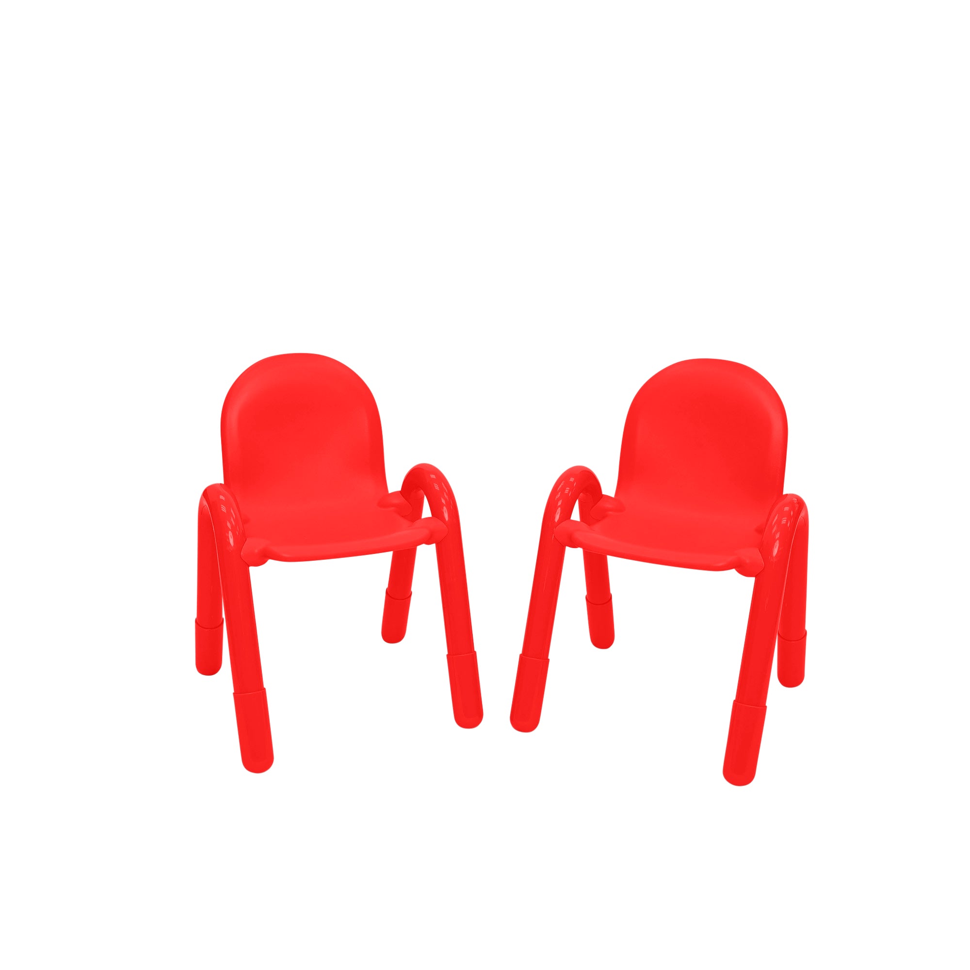 Baseline 13" Child Chair - Set of 2 - Candy Apple Red