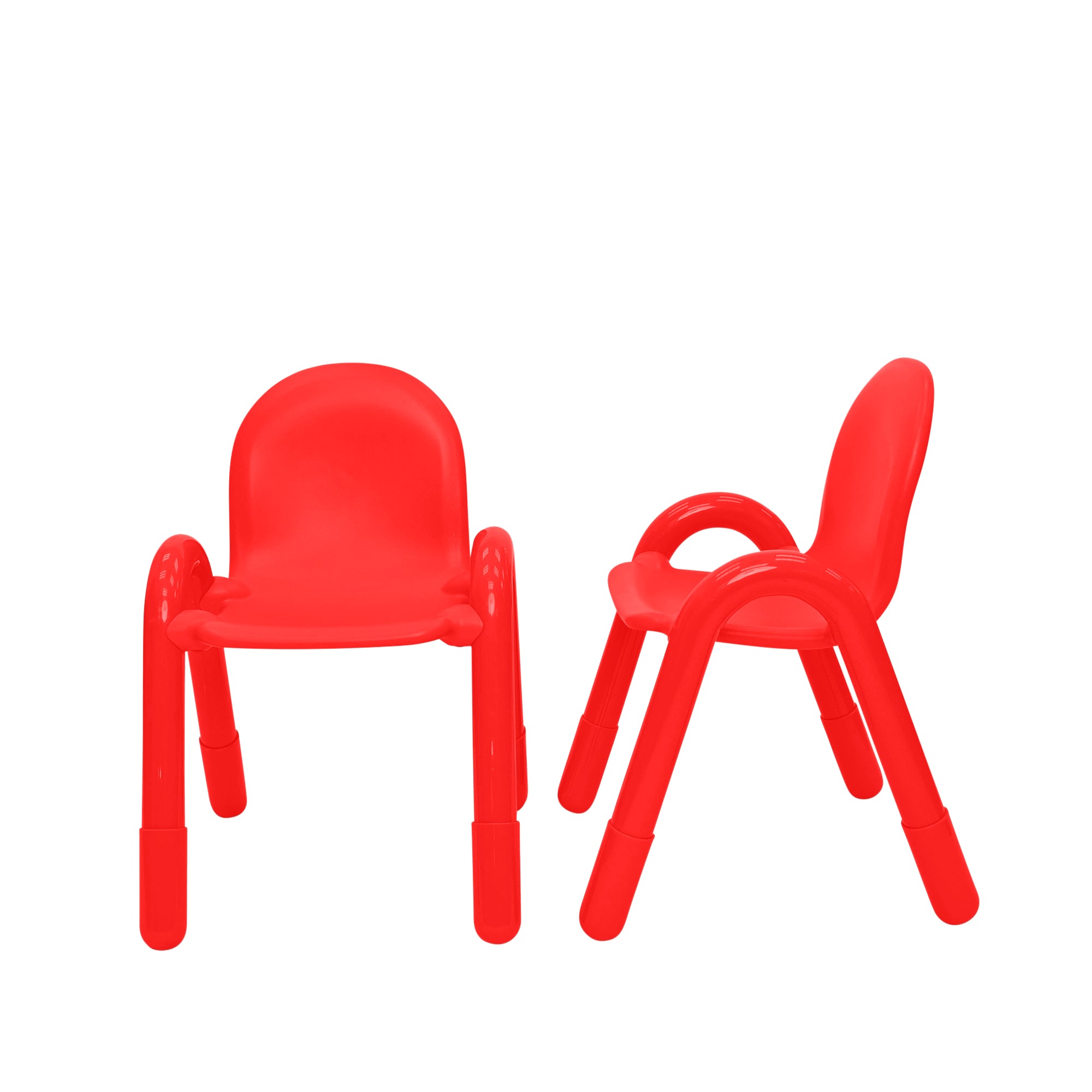 Baseline 13" Child Chair - Set of 2 - Candy Apple Red