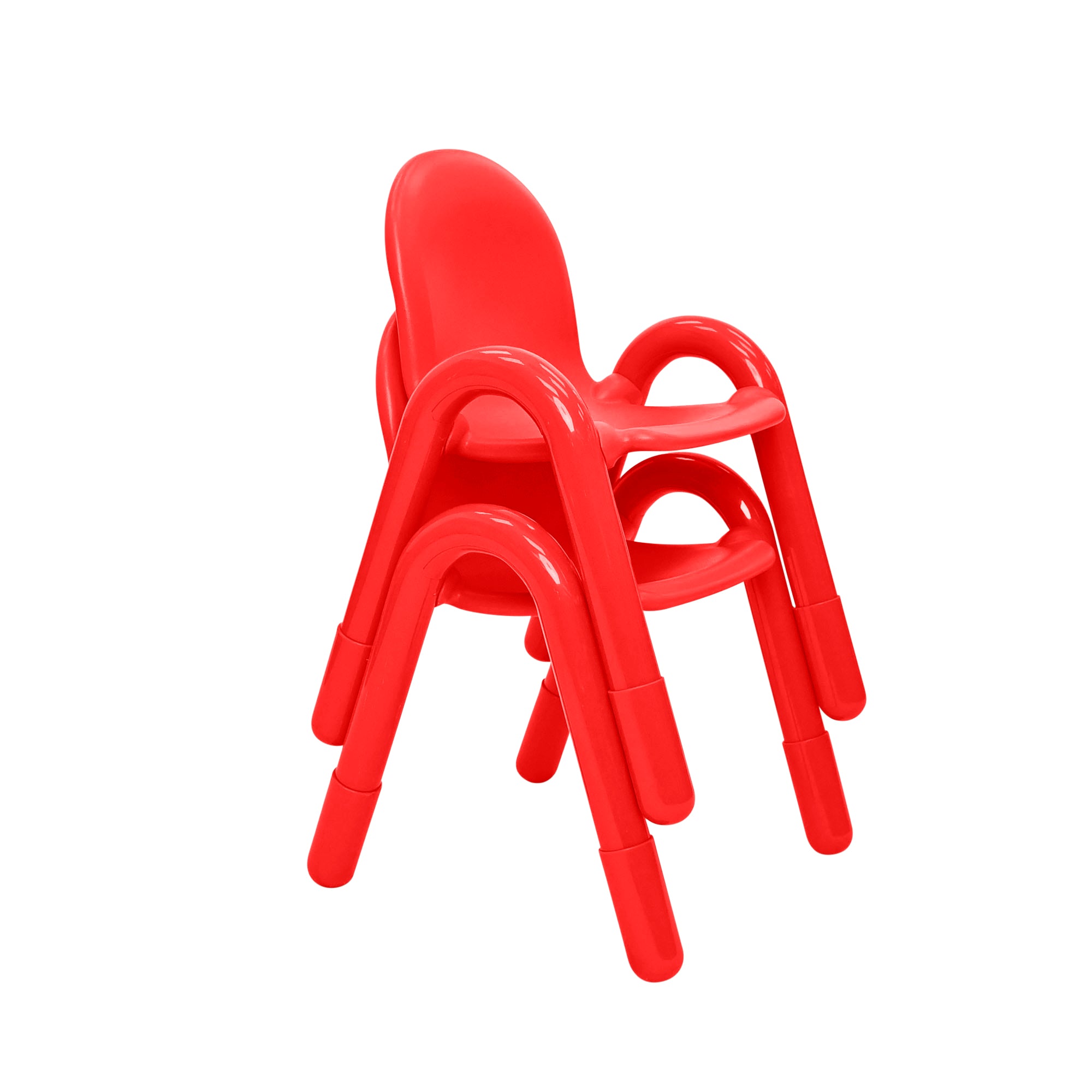 Baseline 13" Child Chair - Set of 2 - Candy Apple Red