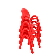 Baseline 13" Child Chair - Set of 4 - Candy Apple Red