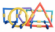 Geometric Shape Set - Circle, Triangle, Square, Rectangular, Hexagon