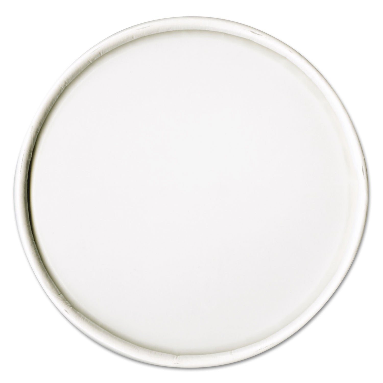 Spiral-Wound Paper Hot Cup Lids, Fits 16 oz Hot Cups, Paper, White, 25/Sleeve, 20 Sleeves/Carton