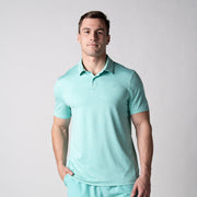 Men's Club Polo (Tropic Tide Heather) - S