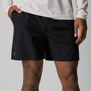 Men's Woven Shorts (5") (Black) - S