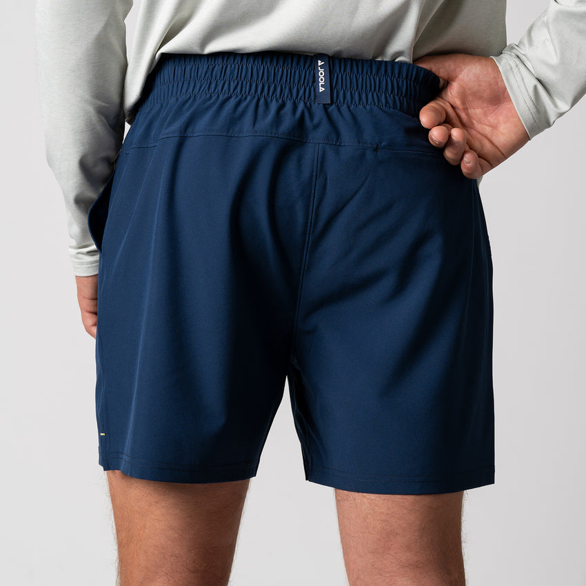 Men's Woven Shorts (5") (Navy) - M