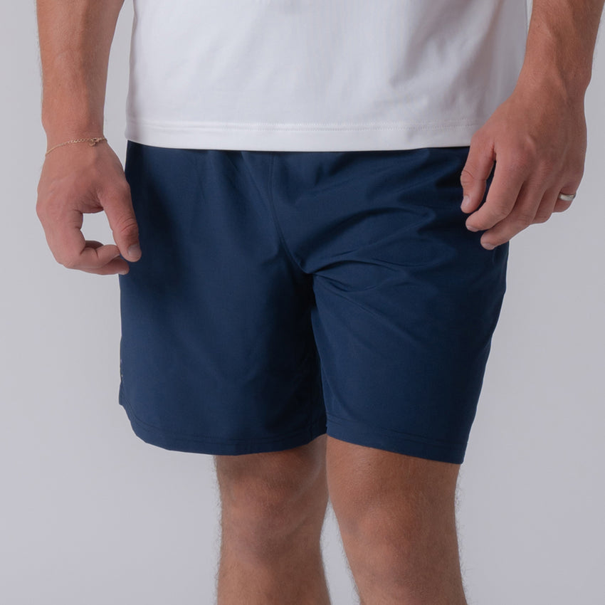 Men's Woven Shorts (7") (Navy) - XS