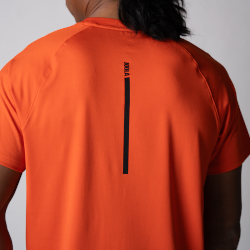 Men's Court Short Sleeve (Poppy Red) - XL