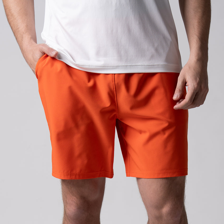 Men's Woven Shorts (7") (Poppy Red) - XS