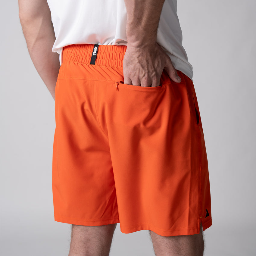 Men's Woven Shorts (7") (Poppy Red) - S
