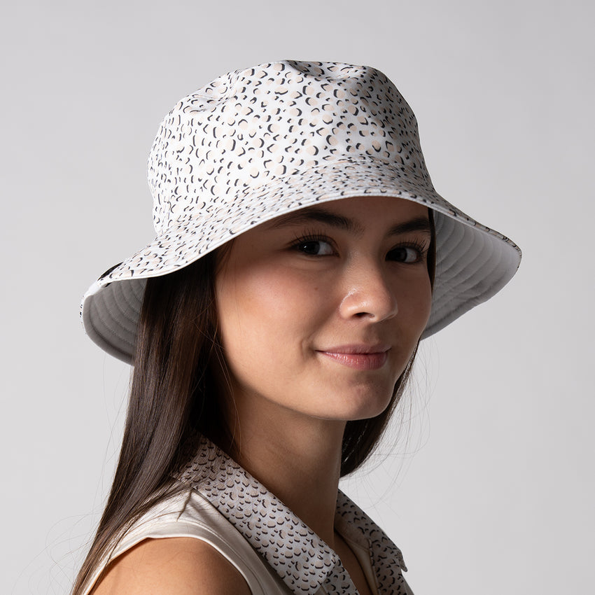 JOOLA Printed Brim Visor (White/Serpentine) - S/M