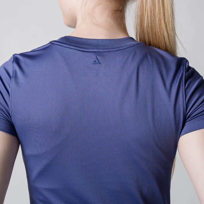 Women's Club Short Sleeve Crew Neck (Purple Dusk) - M
