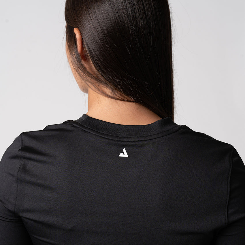 Women's Court Long Sleeve (Black) - S