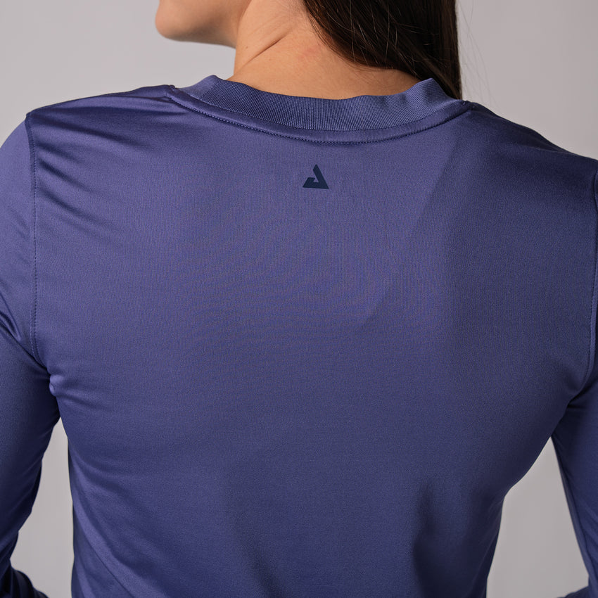 Women's Court Long Sleeve (Purple Dusk) - M
