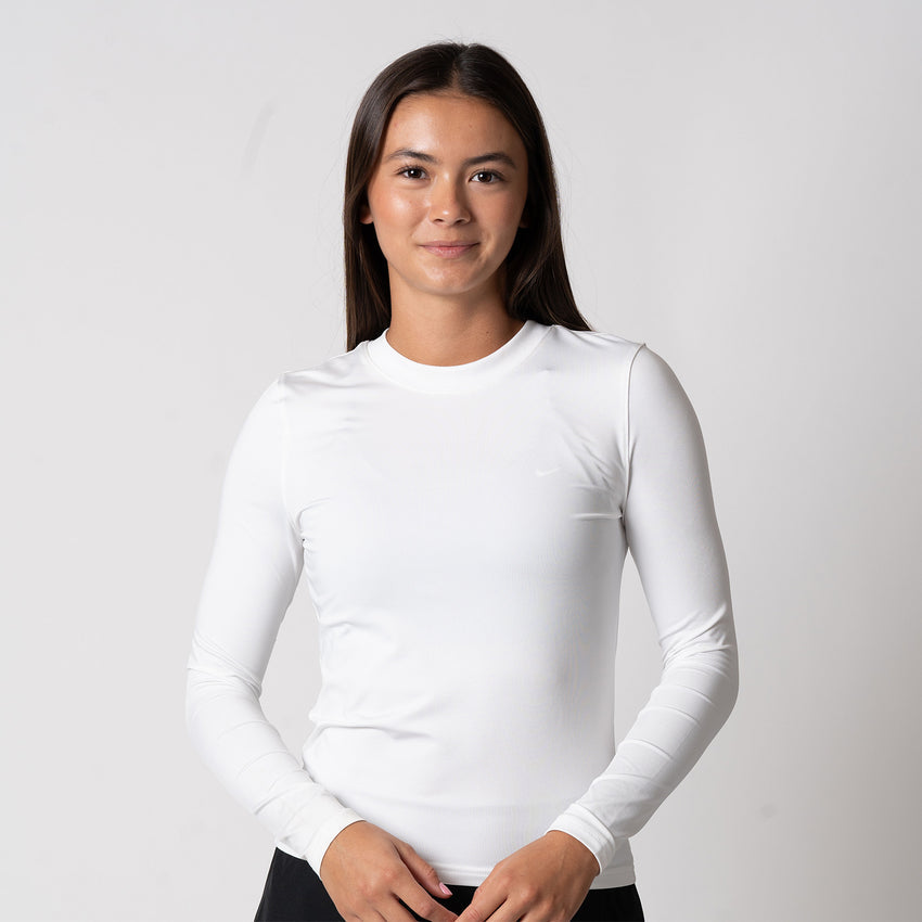 Women's Court Long Sleeve (White) - M