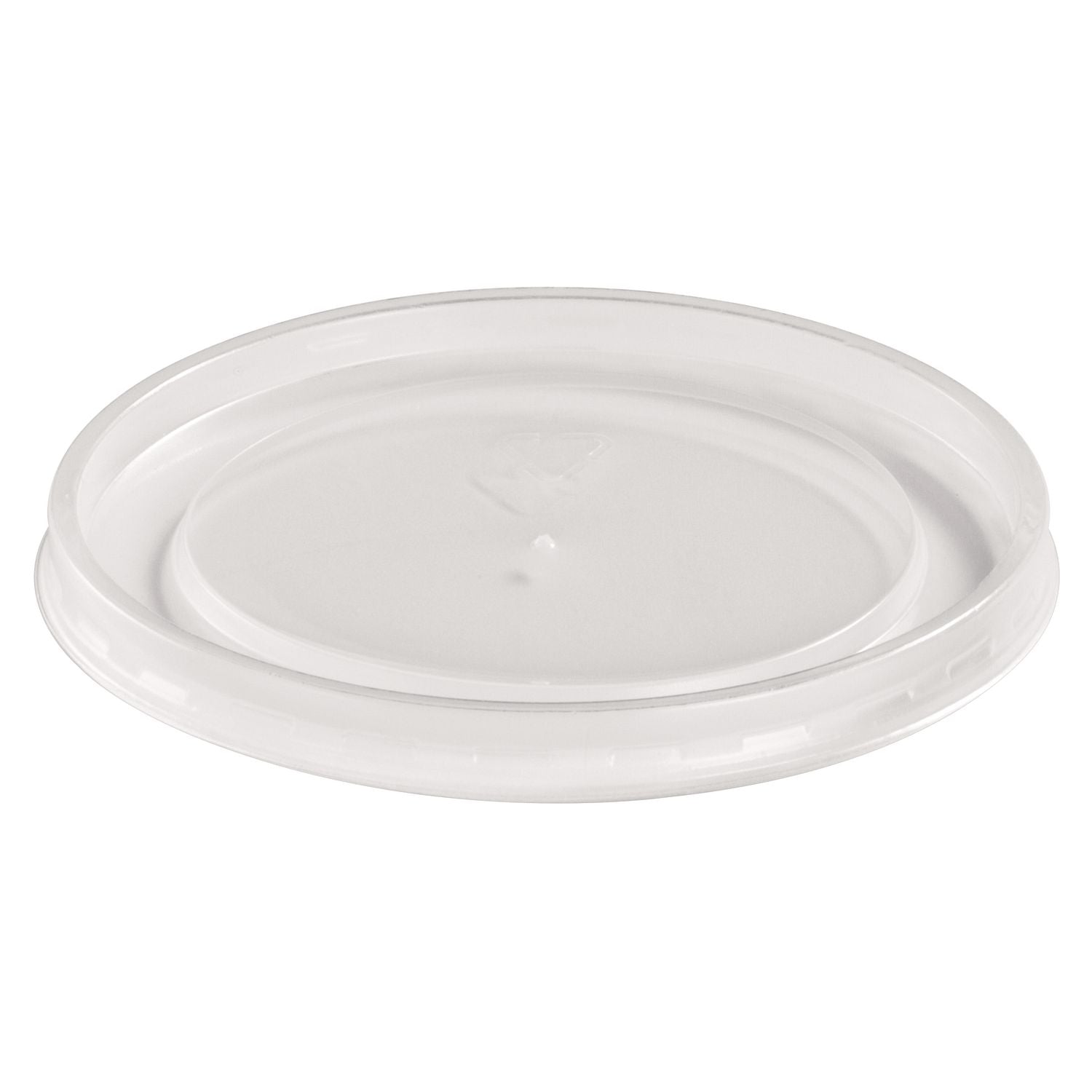 Plastic High Heat Vented Lid, Fits 16 oz to 32 oz Containers, White, 50/Bag, 10 Bags/Carton