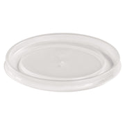 Plastic High Heat Vented Lid, Fits 16 oz to 32 oz Containers, White, 50/Bag, 10 Bags/Carton