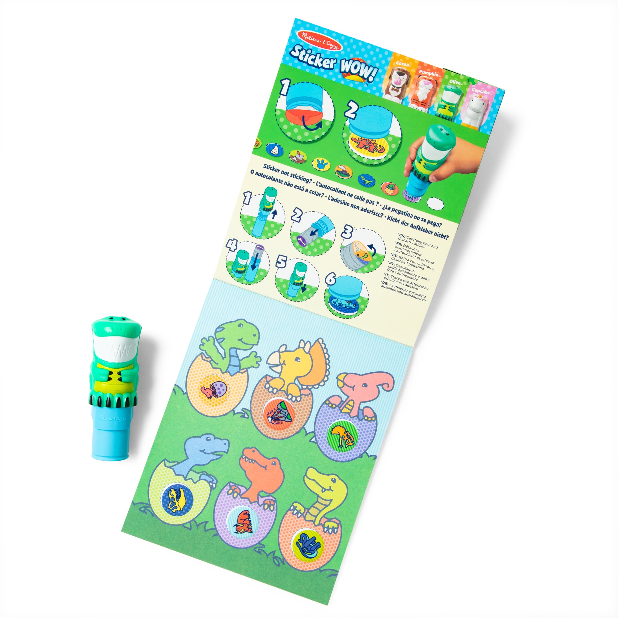 Sticker WOW! Activity Pad Set - Dinosaur