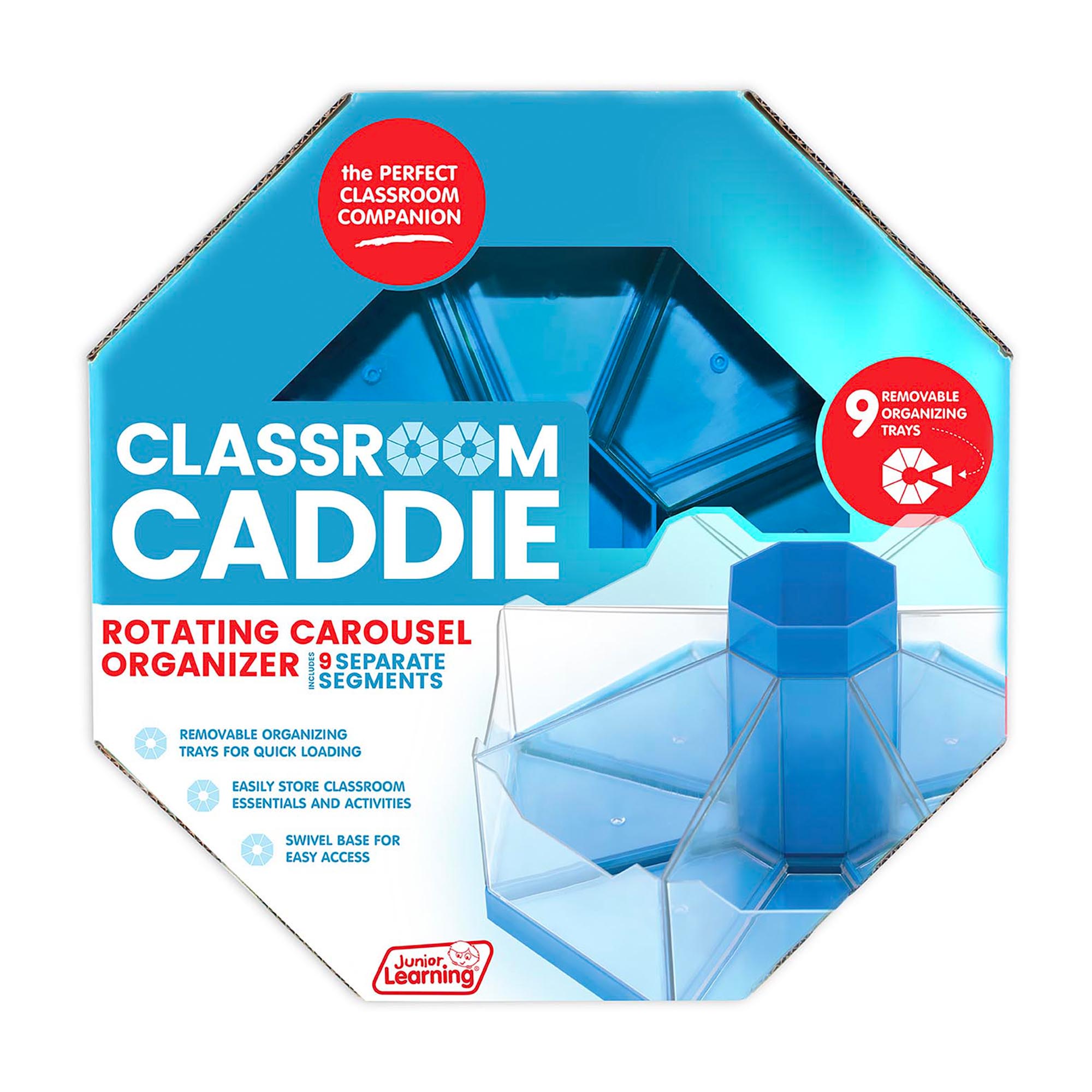 Classroom Caddie Octagonal Storage System, Blue