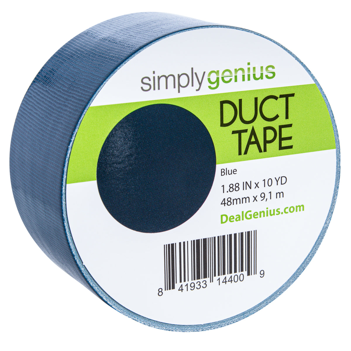 Simply Genius Craft Duct Tape Roll with Colors and Patterns  Solid Blue