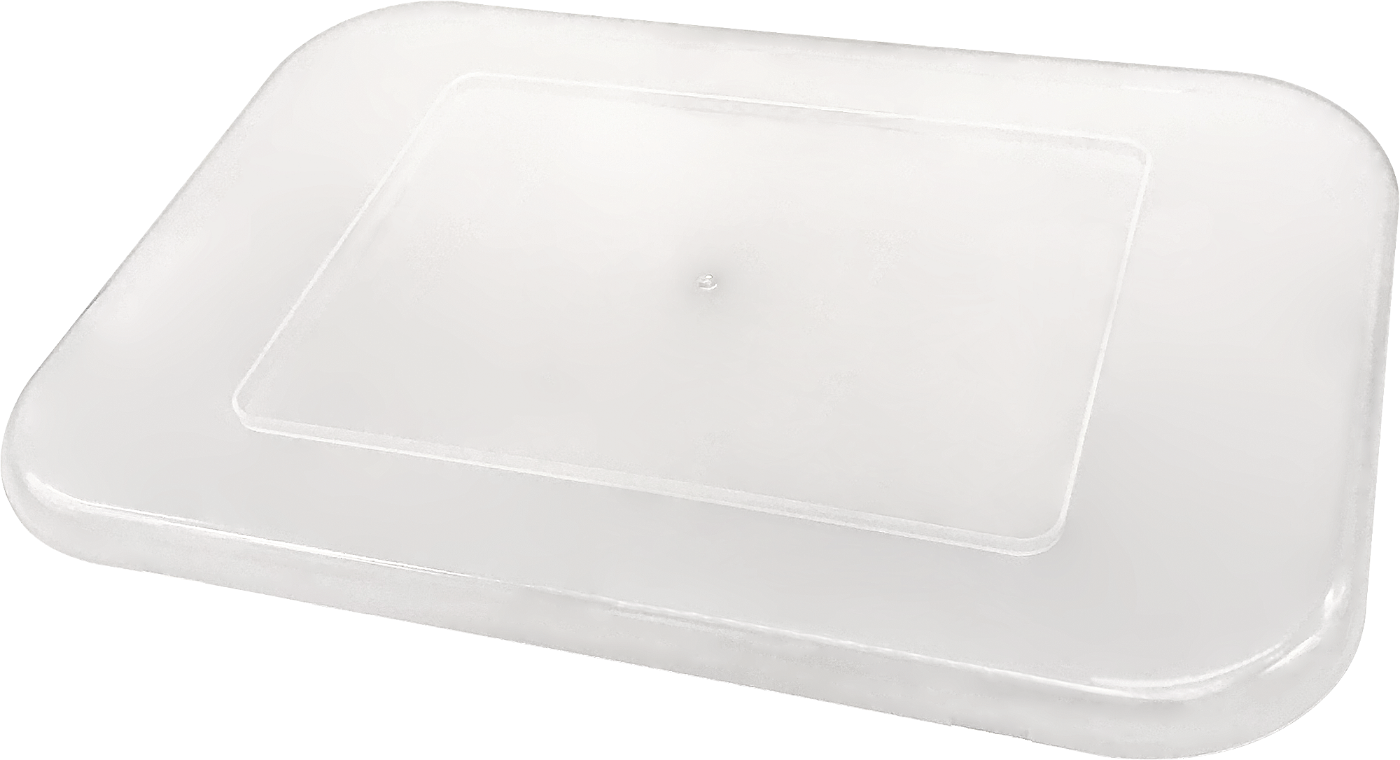 Small Clear Plastic Storage Bin Lid