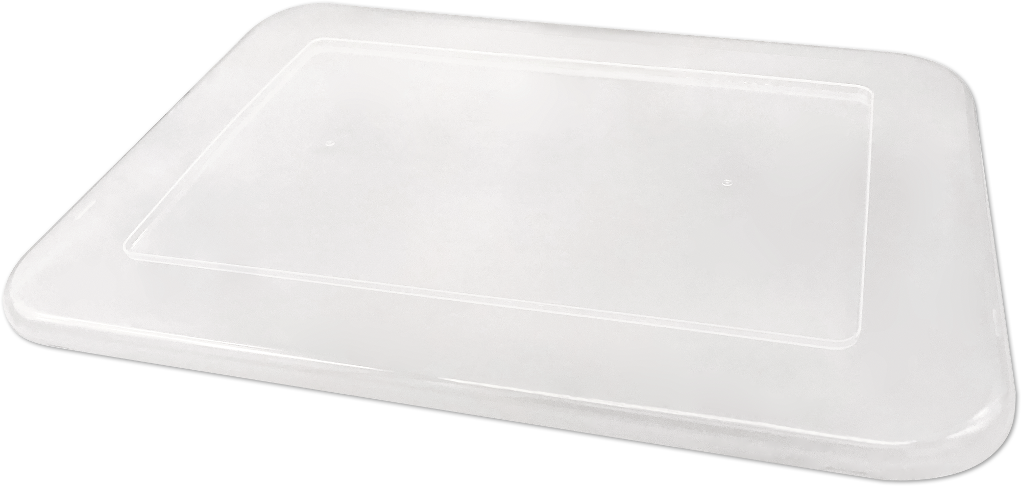 Large Clear Plastic Storage Bin Lid
