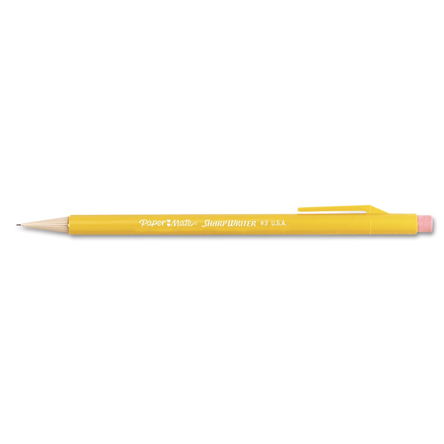 0.7 mm Graphite Lead - # 2.5 - Classic Yellow Plastic Barrel - 36 / Box