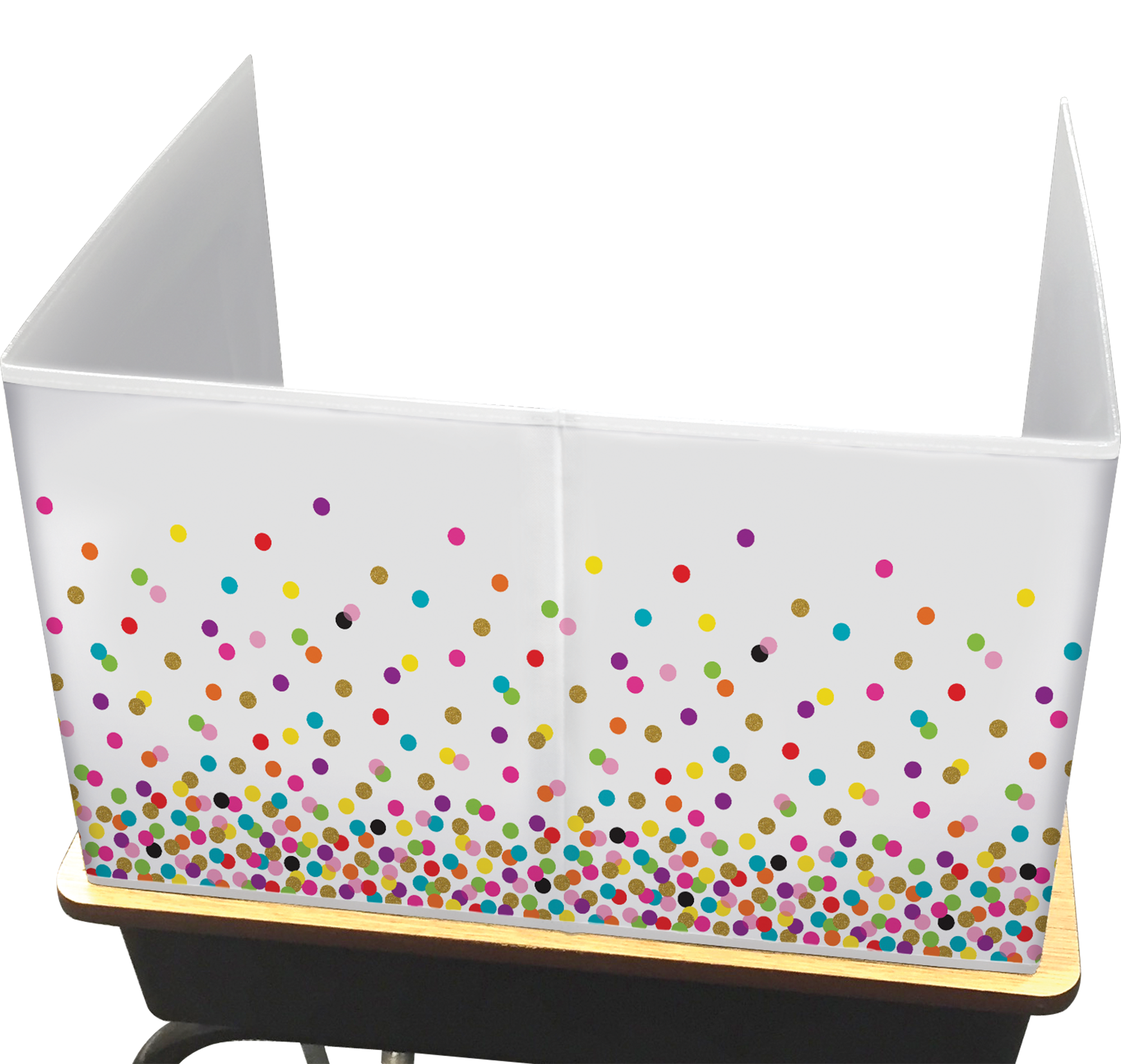 Confetti Classroom Privacy Screen
