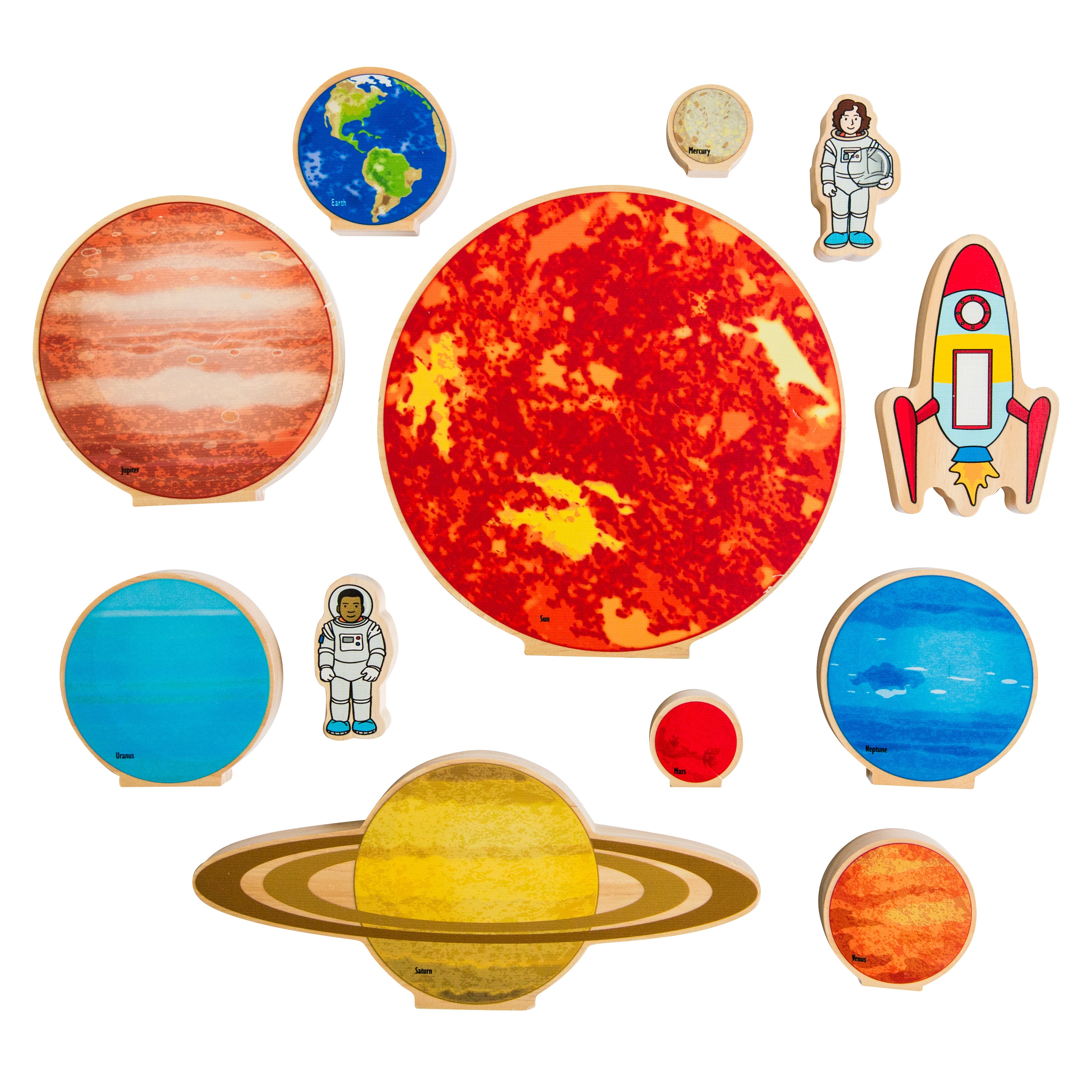 Traveling in Space - Set of 12