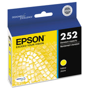 Epson DURABrite Ultra T252420 Original Standard Yield Inkjet Ink Cartridge - Yellow - 1 Each
